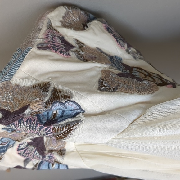 Free People Festival Bodice Tulle Sequin Embellished Mini Dress 2 - Picture 13 of 15